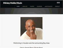 Tablet Screenshot of mickeyhobbsmusic.com